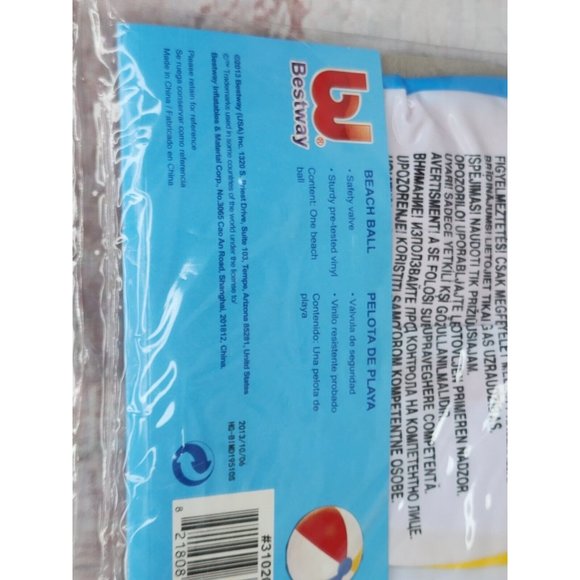 Bestway Beach Ball Pelota 2013 Multicolored Beach Ball Pool Ball - Picture 7 of 8